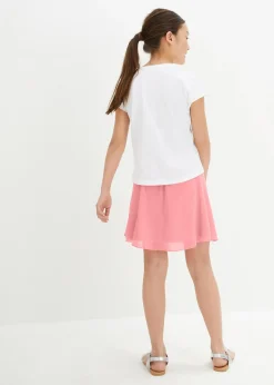 T-shirt et jupe (ens. 2 pces)