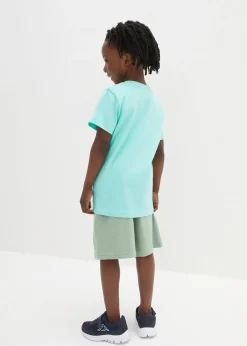 T-shirt et short 100% coton (ens. 2 pces)