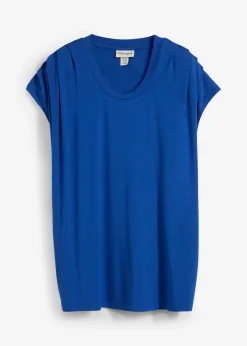 T-shirt fluide en viscose mélangée