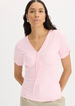 T-shirt froncé