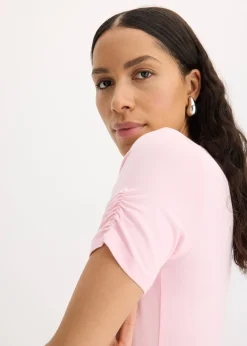 T-shirt froncé