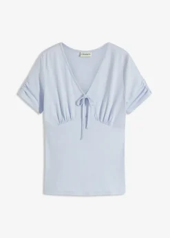 T-shirt froncé