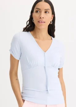 T-shirt froncé