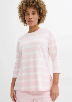 T-shirt long en coton épais