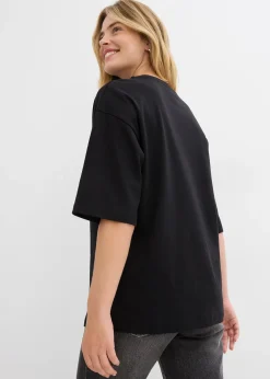 T-shirt long en interlock
