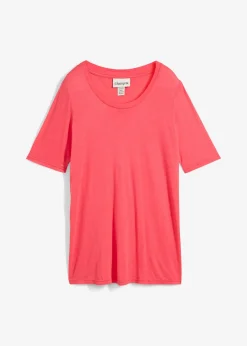 T-shirt long en viscose douce