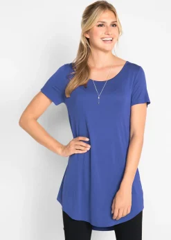 T-shirt long en viscose douce