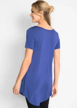 T-shirt long en viscose douce