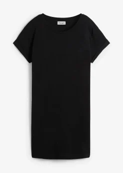 T-shirt long et boxy à manches courtes