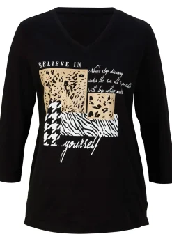T-shirt manches 3/4