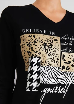 T-shirt manches 3/4