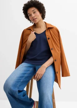 T-shirt manches 3/4 en jersey coton épais