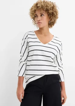 T-shirt manches longues 100% coton