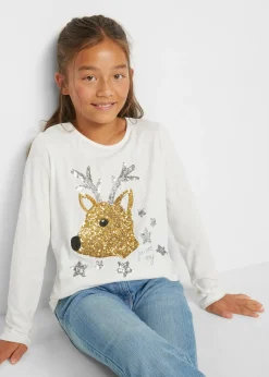 T-shirt manches longues 100% coton
