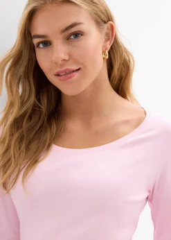 T-shirt manches longues 100% coton