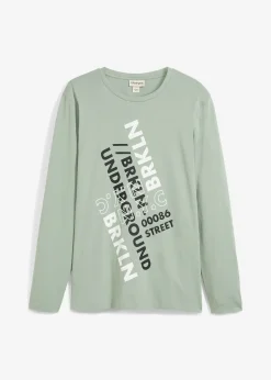T-shirt manches longues 100% coton