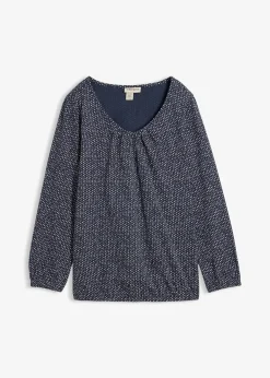 T-shirt manches longues 100% coton