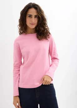 T-shirt manches longues 100% coton épais