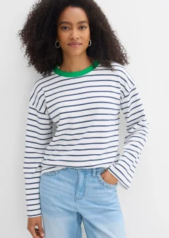 T-shirt manches longues 100% coton