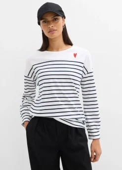 T-shirt manches longues 100% coton