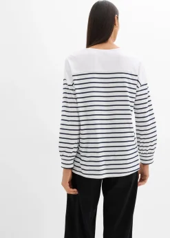 T-shirt manches longues 100% coton