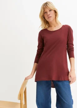 T-shirt manches longues 100% coton
