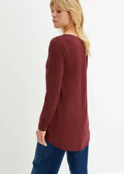 T-shirt manches longues 100% coton