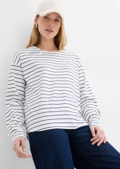 T-shirt manches longues 100% coton