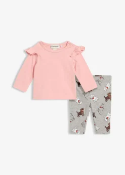 T-shirt manches longues et legging (ens. 2 pces)
