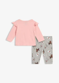 T-shirt manches longues et legging (ens. 2 pces)
