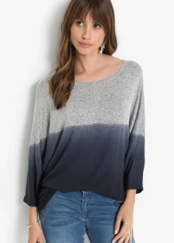 T-shirt oversize à dégradé de couleur