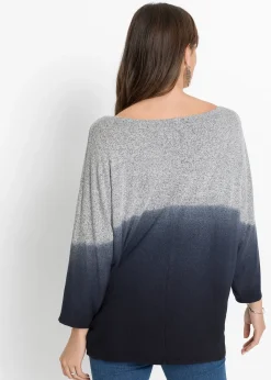 T-shirt oversize à dégradé de couleur