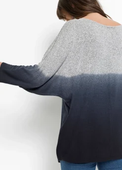 T-shirt oversize à dégradé de couleur