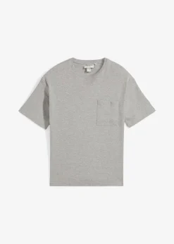 T-shirt oversize en coton épais