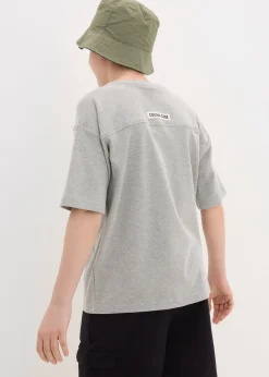 T-shirt oversize en coton épais