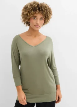 T-shirt oversize en viscose fluide