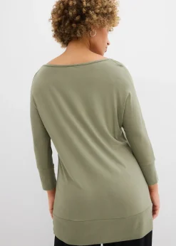 T-shirt oversize en viscose fluide