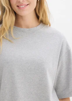 T-shirt épais oversize 100% coton