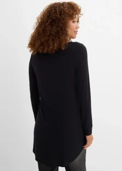 T-shirt viscose long, manches longues