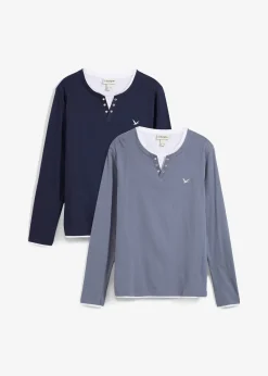 T-shirts manches longues, style 2en1