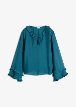 Tunique en fine viscose mélangée