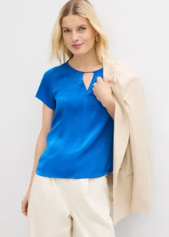 Tunique en satin fin