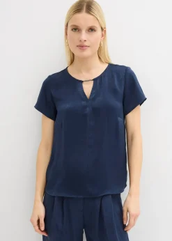 Tunique en satin fin