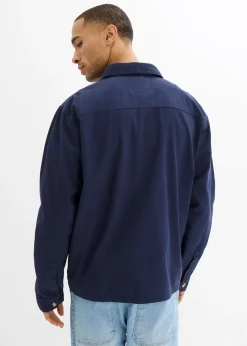 Veste ample de mi-saison en twill