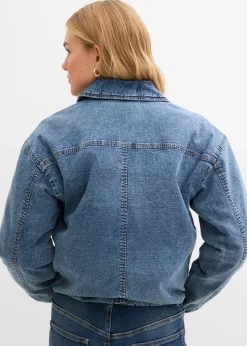 Veste chaude en jean, raccourcie