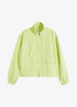 Veste courte à taille resserrable