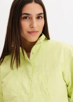 Veste courte à taille resserrable