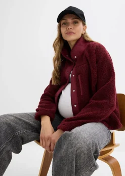 Veste de grossesse et de portage en polaire peluche
