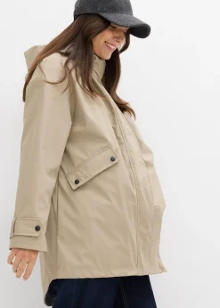 Veste de grossesse et de portage déperlante avec veste polaire amovible