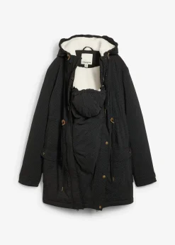 Veste de grossesse et de portage 3en1 avec doublure peluche